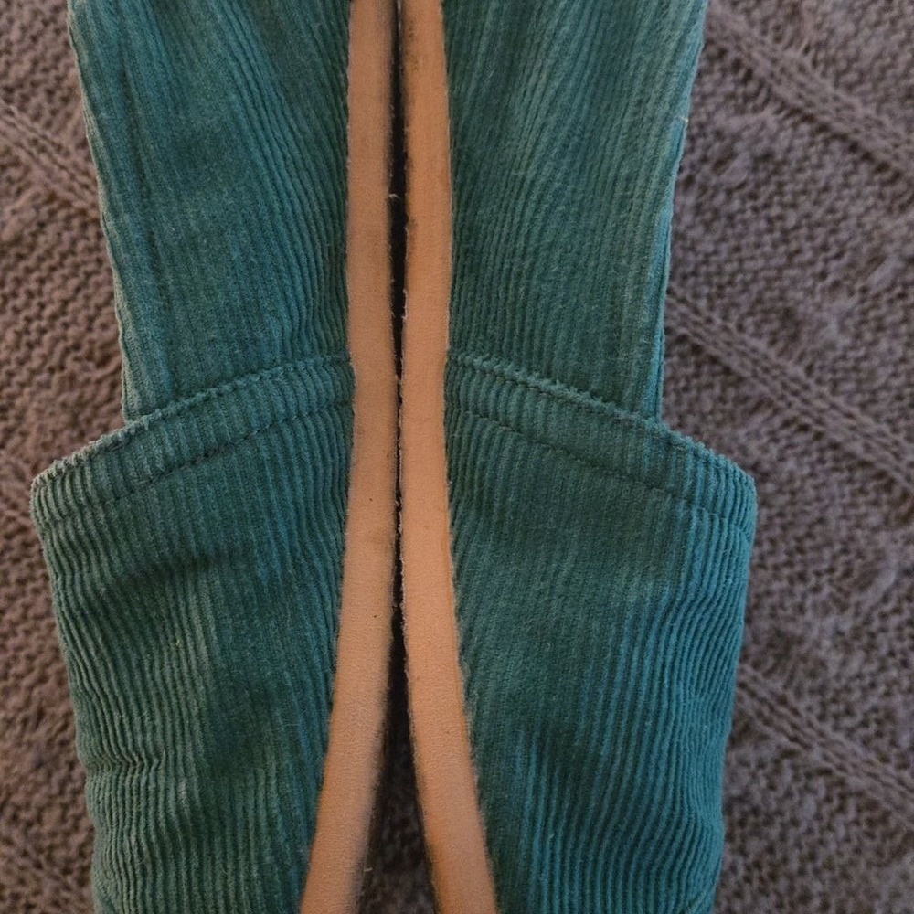 TOMS - Alpargata corduroy shoes - Size 8 - green - Picture 9 of 10